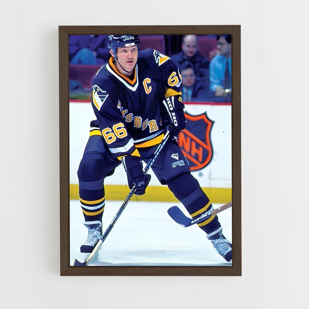 Poster Lemieux en Action – affiche Hockey sur glace (vue 5)